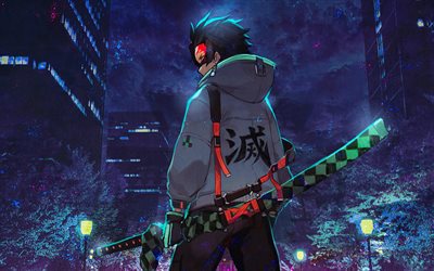 tanjiro kamado, asesino de demonios, kimetsu no yaiba, personajes de anime, cuerpo de cazadores de demonios, kamado tanjiro, kakushaku no ko, personajes del cazador de demonios, tanjiro kamado demon slayer