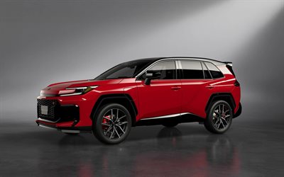 2026, toyota rav4, 4k, vista frontal, exterior, toyota rav4 rojo, nuevo toyota rav4 2026, autos japoneses, toyota