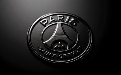 पीएसजी लोगो, 4k, पेरिस सेंट जर्मेन लोगो, क्लोज़ अप, पीएसजी चिन्ह, काली स्टाइलिश पृष्ठभूमि, मैक्रो, काला पीएसजी लोगो, काली सुंदर पृष्ठभूमि, पेरिस सेंट जर्मेन, पीएसजी, फ़ुटबॉल