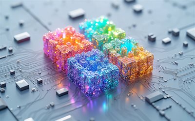 4k, logotipo de microsoft, logotipo brillante de windows 11, emblema de windows 11, ventanas 11, logotipo de windows 11, fondo de tecnología gris, signo de microsoft, emblema de microsoft, logotipo de windows, ventanas, logotipo de brillo de microsoft