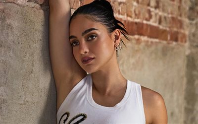 melissa barrera, 4k, muotokuva, meksikolainen näyttelijä, valokuvaus, meksikon tähti, kauniita naisia, meksikolainen malli, melissa barrera valokuvaus, melissa barrera martinez