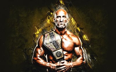 Tommaso Ciampa, WWE, American wrestler, golden stone background, NXT Champion, grunge art, USA, wrestling, Tommaso Whitney, Tommaso Ciampa WWE, World Wrestling Entertainment