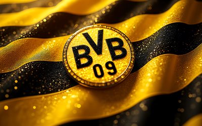 Borussia Dortmund gems logo, 4k, BVB logo, black yellow gems background, Bundesliga, BVB emblem, Borussia Dortmund logo, Borussia Dortmund emblem, Germany, Borussia Dortmund, football, BVB