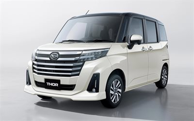Daihatsu Thor Custom G, 4k, kei cars, 2022 cars, 5BA-M900S, compact cars, Daihatsu Thor, 2022 Daihatsu Thor, japanese cars, Daihatsu