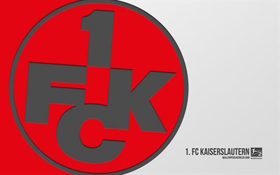 شعار fc kaiserslautern, 4k, خلفية حمراء, فن الكربون, fc kaiserslautern شعار, نادي كرة القدم الألماني, البوندسليجا 2, ألمانيا, fc kaiserslautern, كرة القدم, kaiserslautern