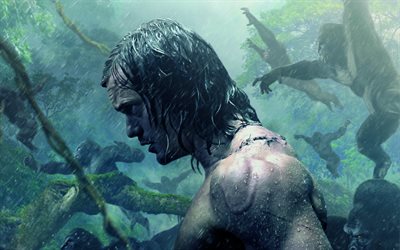 The legend of tarzan, action, adventure, 2016, Alexander skarsgard, Tarzan